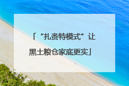 “扎赉特模式”让黑土粮仓家底更实
