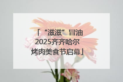 “滋滋”冒油 2025齐齐哈尔烤肉美食节启幕
