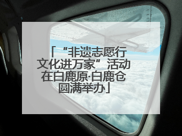 “非遗志愿行 文化进万家”活动在白鹿原·白鹿仓圆满举办