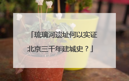 琉璃河遗址何以实证北京三千年建城史？