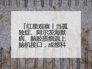 红星观察丨当孤独症、阿尔茨海默病、脑胶质瘤遇上脑机接口，成都科研改变医学图景