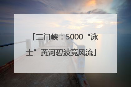 三门峡：5000“泳士”黄河碧波竞风流