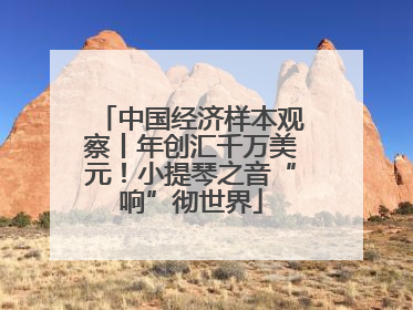 中国经济样本观察丨年创汇千万美元！小提琴之音“响”彻世界