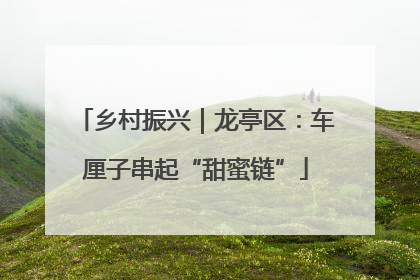 乡村振兴｜龙亭区：车厘子串起“甜蜜链”