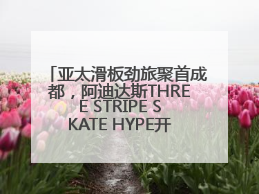 亚太滑板劲旅聚首成都，阿迪达斯THREE STRIPE SKATE HYPE开启竞技潮流双重狂欢