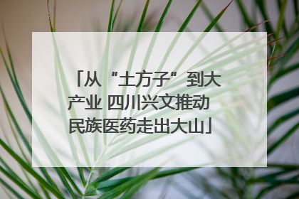 从“土方子”到大产业 四川兴文推动民族医药走出大山