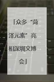 众多“菏泽元素”亮相深圳文博会
