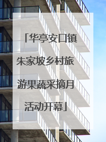 华亭安口镇朱家坡乡村旅游果蔬采摘月活动开幕