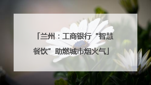 兰州：工商银行“智慧餐饮”助燃城市烟火气