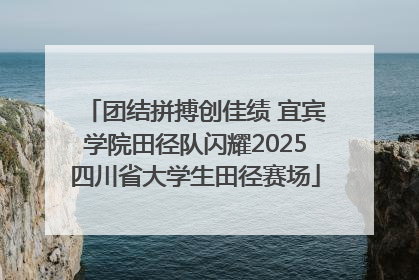团结拼搏创佳绩 宜宾学院田径队闪耀2025四川省大学生田径赛场