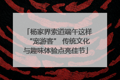 杨家界索道端午这样“宠游客” 传统文化与趣味体验点亮佳节