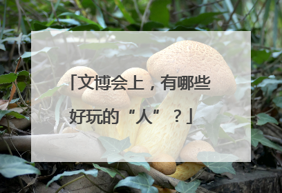 文博会上，有哪些好玩的“人”？