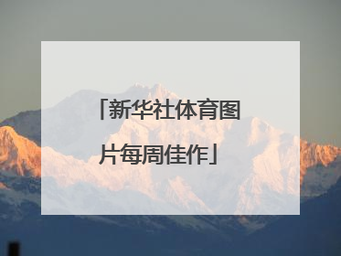 新华社体育图片每周佳作