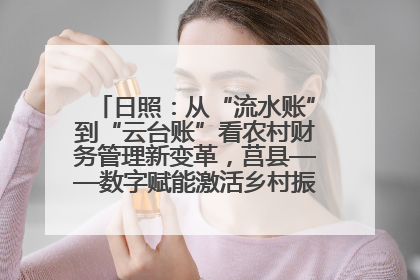 日照：从“流水账”到“云台账”看农村财务管理新变革，莒县——数字赋能激活乡村振兴“一池春水”