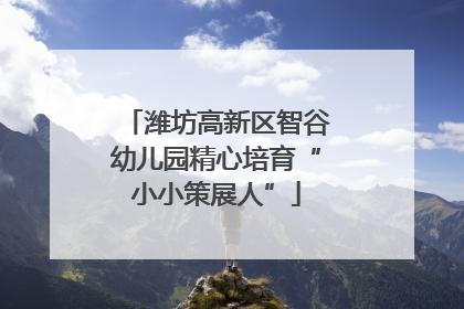 潍坊高新区智谷幼儿园精心培育“小小策展人”