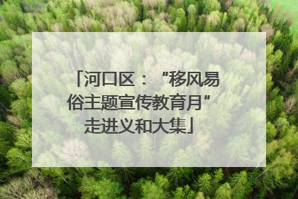 河口区：“移风易俗主题宣传教育月”走进义和大集
