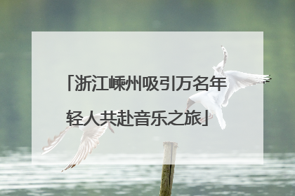 浙江嵊州吸引万名年轻人共赴音乐之旅