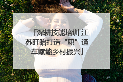 深耕技能培训 江苏盱眙打造“职”通车赋能乡村振兴
