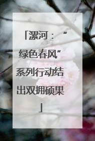 漯河：“绿色春风”系列行动结出双拥硕果