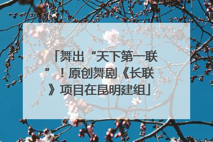 舞出“天下第一联”！原创舞剧《长联》项目在昆明建组