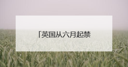 英国从六月起禁售一次性电子烟
