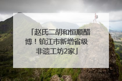 赵氏二胡和恒顺醋博！镇江市新增省级非遗工坊2家