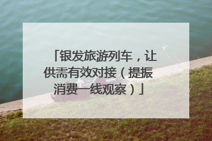 银发旅游列车，让供需有效对接（提振消费一线观察）