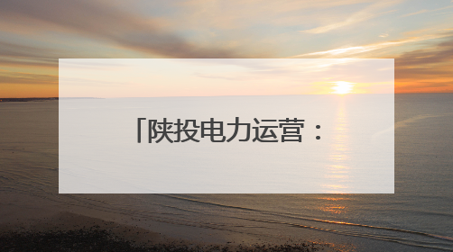 陕投电力运营：用脚步丈量民情 以实干温暖人心