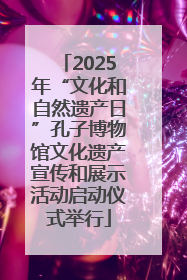 2025年“文化和自然遗产日”孔子博物馆文化遗产宣传和展示活动启动仪式举行