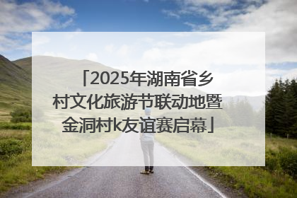 2025年湖南省乡村文化旅游节联动地暨金洞村k友谊赛启幕