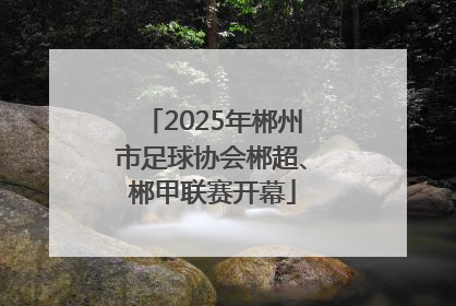 2025年郴州市足球协会郴超、郴甲联赛开幕