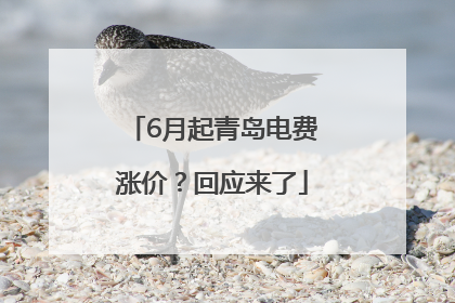 6月起青岛电费涨价？回应来了